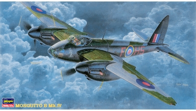 Mosquito B Mk. IV De Havilland - HASEGAWA 51217 CP17 1/72
