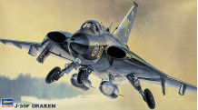 J 35F/F2 SAAB, Saab 35, Draken - HASEGAWA 51401 BP1 1/72