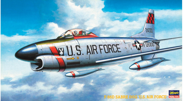 F-86D North American Aviation (NAA), Sabre Dog - 1/72 HASEGAWA 51405 BP5