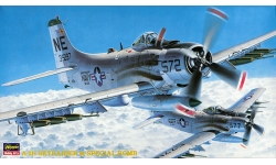 A-1H (AD-6) Douglas, Skyraider - HASEGAWA 51464 BP104 1/72