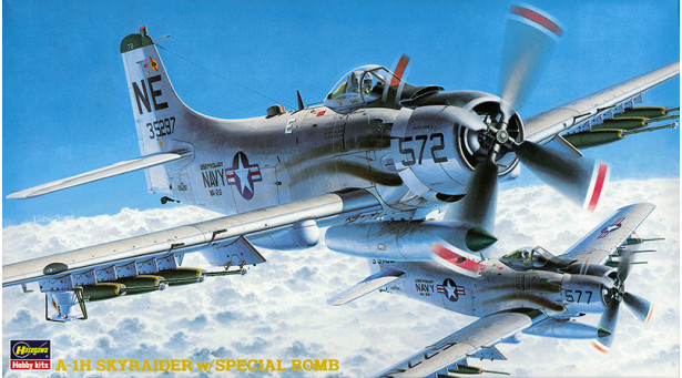 A-1H (AD-6) Douglas, Skyraider  - 1/72 HASEGAWA 51464 BP104