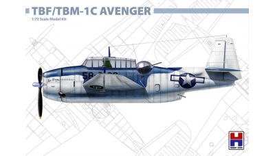 TBF/TBM-1C Grumman, GM, Avenger - HOBBY 2000 72009 1/72