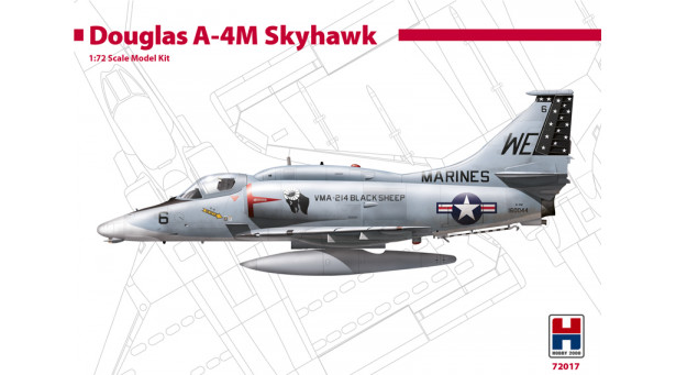 A-4M Douglas, Skyhawk II, Scooter - 1/72 HOBBY 2000 72017