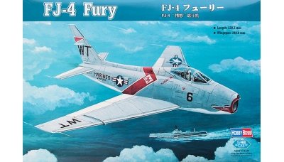 FJ-4 North American, Fury - HOBBY BOSS 80312 1/48