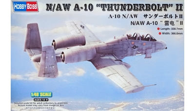 A-10 N/AW (YA-10B) Fairchild Republic, Thunderbolt II - HOBBY BOSS 80324 1/48