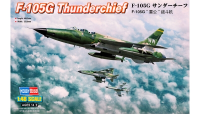 F-105G Republic, Thunderchief - HOBBY BOSS 80333 1/48