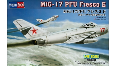 МиГ-17ПФУ - HOBBY BOSS 80337 1/48