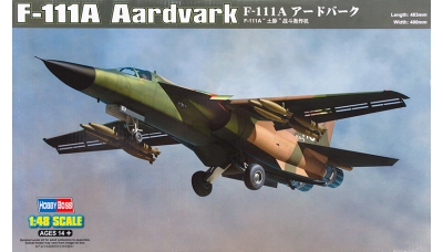 F-111A General Dynamics, Aardvark - HOBBY BOSS 80348 1/48