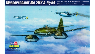 Me 262A-1a/U4 Messerschmitt - HOBBY BOSS 80372 1/48