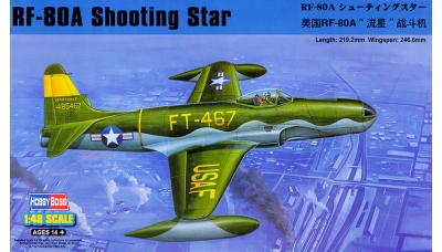 RF-80A Lockheed, Shooting Star - HOBBY BOSS 81724 1/48