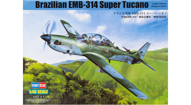 EMB-314 / A-29B Embraer, Super Tucano - 1/48 HOBBY BOSS 81727