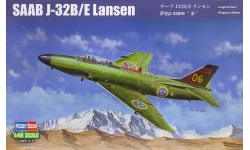J 32B/E SAAB, Lansen - HOBBY BOSS 81752 1/48