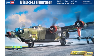 B-24J Consolidated, Liberator - HOBBY BOSS 81774 1/48