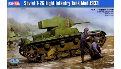 Т-26, Модель 1933-го года - HOBBY BOSS 82495 1/35
