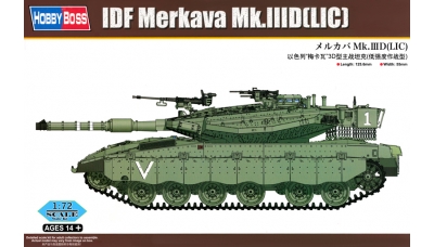 Merkava Mk. IIID (LIC) MANTAK/IMI/IDF Ordnance Corps, Dor-Dalet - HOBBY BOSS 82917 1/72