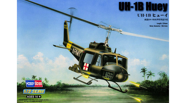 UH-1B Bell, Iroquois, Bravo Huey - 1/72 HOBBY BOSS 87228 UH-1B Bell, Iroquois, Bravo Huey - 1/72 HOBBY BOSS 87228