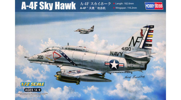 A-4F Douglas, Skyhawk, Scooter - 1/72 HOBBY BOSS 87255