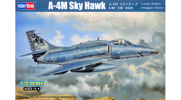 A-4M Douglas, Skyhawk, Scooter - 1/72 HOBBY BOSS 87256