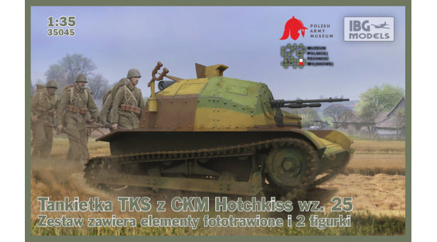 TKS PZInż (Państwowe Zakłady Inżynierii) - 1/35 IBG MODELS 35045