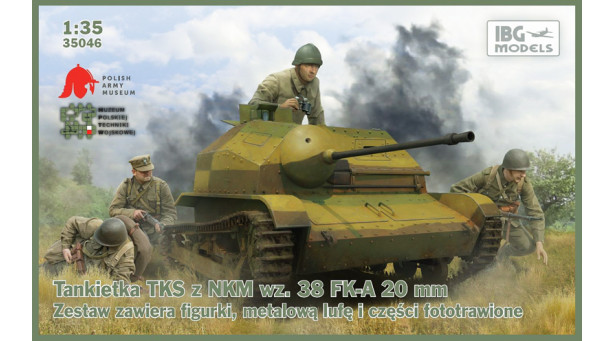 TKS PZInż (Państwowe Zakłady Inżynierii) - 1/35 IBG MODELS 35046