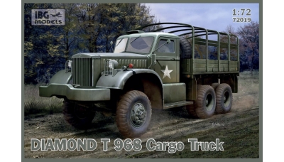 Diamond T Model 968/968A 4-ton 6×6 Cargo truck (G509), w/winch - IBG MODELS 72019 1/72