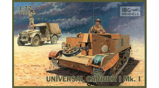 Universal Carrier Mk. I Vickers-Armstrongs, Bren Gun Carrier - 1/72 IBG MODELS 72023