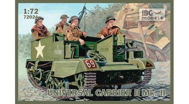 Universal Carrier Mk. II Vickers-Armstrongs, Bren Gun Carrier - 1/72 IBG MODELS 72024