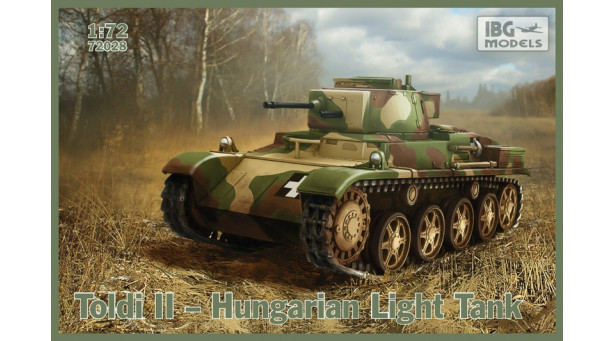 42M Toldi II (B20) AB Landsverk, MÁVAG, Ganz Works - 1/72 IBG MODELS 72028