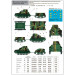Type 94 TK TG&E (Tokyo Gas and Electric Industry) / Type 94 Gas Scattering Vehicle / Tracked trailer - 1/72 IBG MODELS 72045. Набор из двух сборных моделей