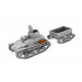 Type 94 TK TG&E (Tokyo Gas and Electric Industry) / Type 94 Gas Scattering Vehicle / Tracked trailer - 1/72 IBG MODELS 72045. Набор из двух сборных моделей