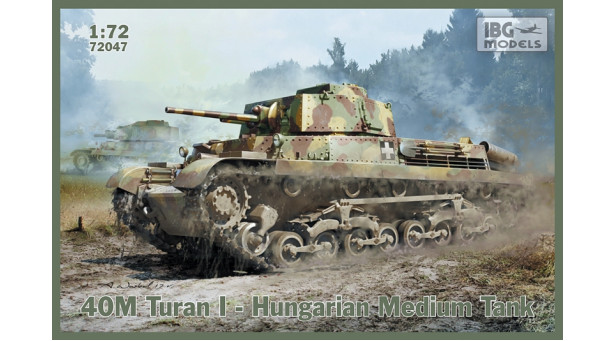 40M Turán I Manfréd Weiss - 1/72 IBG MODELS 72047