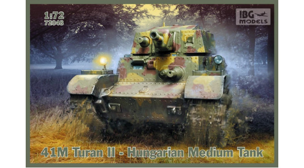 41M Turán II Manfréd Weiss - 1/72 IBG MODELS 72048