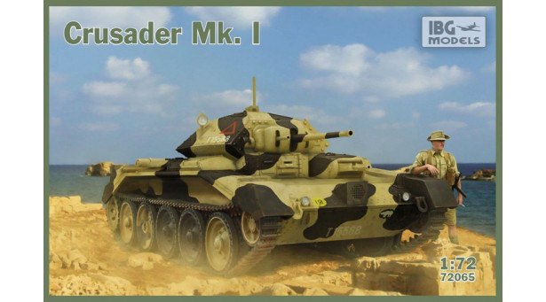 Cruiser Mk VI (A15) Nuffield Mechanizations and Aero Ltd., Crusader Mk. I - 1/72 IBG MODELS 72065