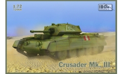 Cruiser Mk VI (A15) Nuffield Mechanizations Ltd., Crusader Mk. III - IBG MODELS 72068 1/72