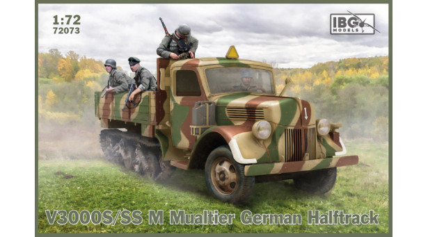 Ford V3000S/SSM Maultier, Sd. Kfz. 3b, Ford-Werke AG, 1941 - 1/72 IBG MODELS 72073