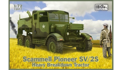 Scammell Pioneer SV2S Heavy Recovery Vehicle (HVR) - IBG MODELS 72077 1/72