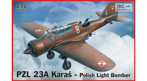 PZL.23A, Karaś  - 1/72 IBG MODELS 72505