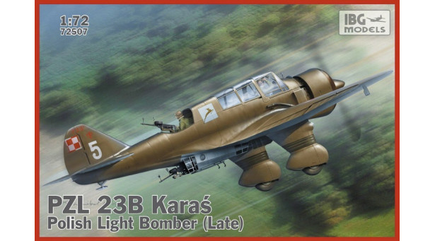 PZL.23B, Karaś - 1/72 IBG MODELS 72507 PZL.23B, Karaś - 1/72 IBG MODELS 72507