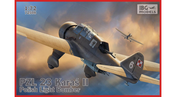 PZL.23B, Karaś - 1/72 IBG MODELS 72508 PZL.23B, Karaś - 1/72 IBG MODELS 72508