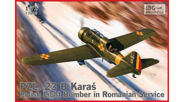 PZL.23B, Karaś - 1/72 IBG MODELS 72510 PZL.23B, Karaś - 1/72 IBG MODELS 72510