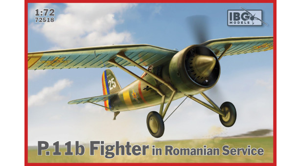 PZL P.11b  - 1/72 IBG MODELS 72518