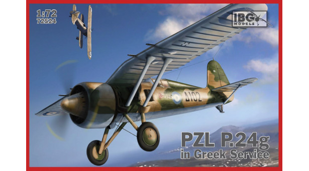 PZL P.24G  - 1/72 IBG MODELS 72524