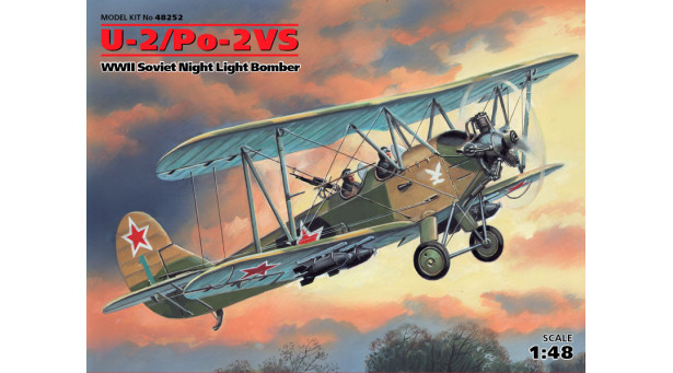 У-2ВС (По-2ВС) Поликарпов - 1/48 ICM 48252 У-2ВС (По-2ВС) Поликарпов - 1/48 ICM 48252