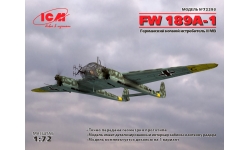 Fw 189A-1 Focke-Wulf, Uhu - ICM 72293 1/72