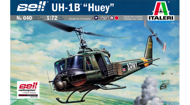 UH-1B Bell, Fuji, Iroquois, Bravo Huey, Hiyodori - 1/72 ITALERI 040 UH-1B Bell, Fuji, Iroquois, Bravo Huey, Hiyodori - 1/72 ITALERI 040