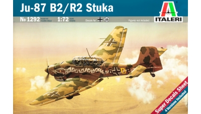 Ju 87B-2/R-2 Junkers, Stuka - ITALERI 1292 1/72