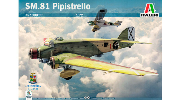 S.M.81 Savoia-Marchetti, Pipistrello - 1/72 ITALERI 1388