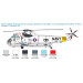 SH-3D / SH-3G Sikorsky Aircraft & WS-61 Westland HAS Mk. 2, Sea King - 1/72 ITALERI 1433