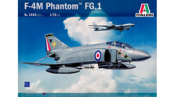 F-4K/M Phantom FG.1/FGR.2 McDonnell Douglas - 1/72 ITALERI 1434 F-4K/M Phantom FG.1/FGR.2 McDonnell Douglas - 1/72 ITALERI 1434