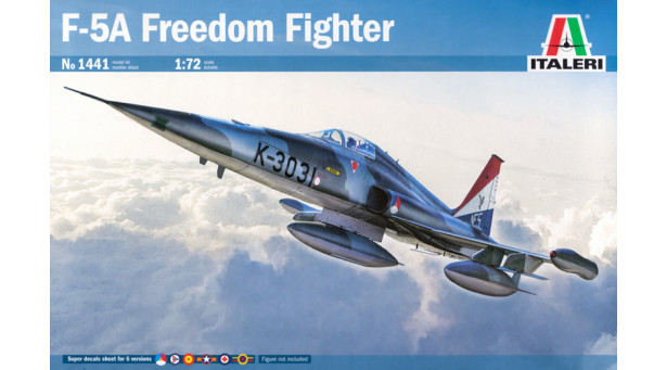 F-5A (G)/C / CF-5A / NF-5A / SF-5A / VF-5A Northrop, Canadair, CASA, Freedom Fighter - 1/72 ITALERI 1441 F-5A (G)/C / CF-5A / NF-5A / SF-5A / VF-5A Northrop, Canadair, CASA, Freedom Fighter - 1/72 ITALERI 1441